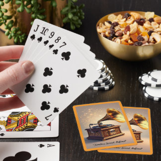 "Timless Ljud Quality" Casinokort