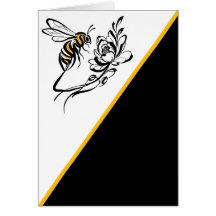 Timless Luxury Bee bröllopsinbjudan