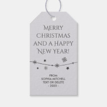 Timless - Moonlit Grått - Märkre för snöflingor