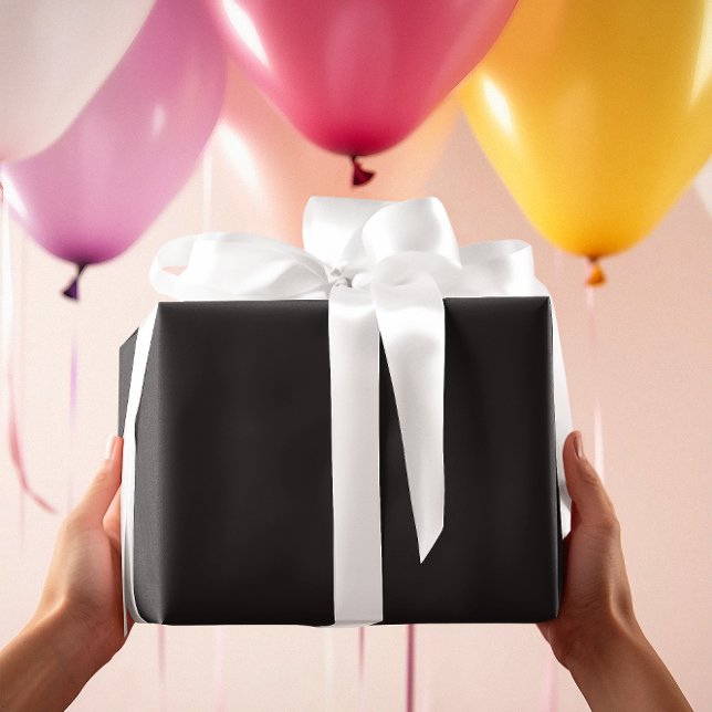 Timless - Mörk Carbon Black Wrapping Papper Presentpapper (Skapare uppladdad)