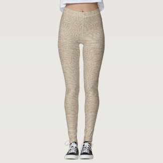 Timless Natural Linen Leggings