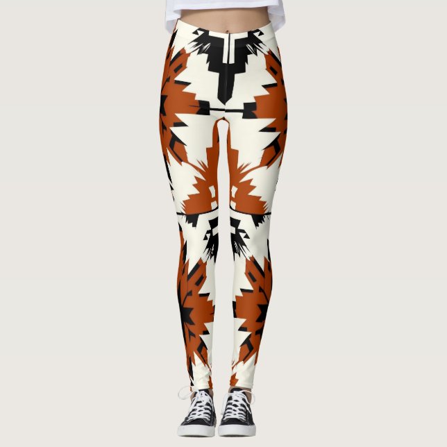 Timless Navajo Geometrics Leggings (Framsida)