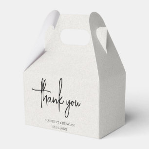 Timless Neutralt Beige Elegant bröllop Presentaskar