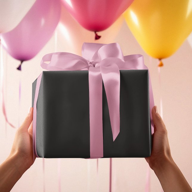 Timless - Papper för grå svart omslagning Presentpapper (Skapare uppladdad)