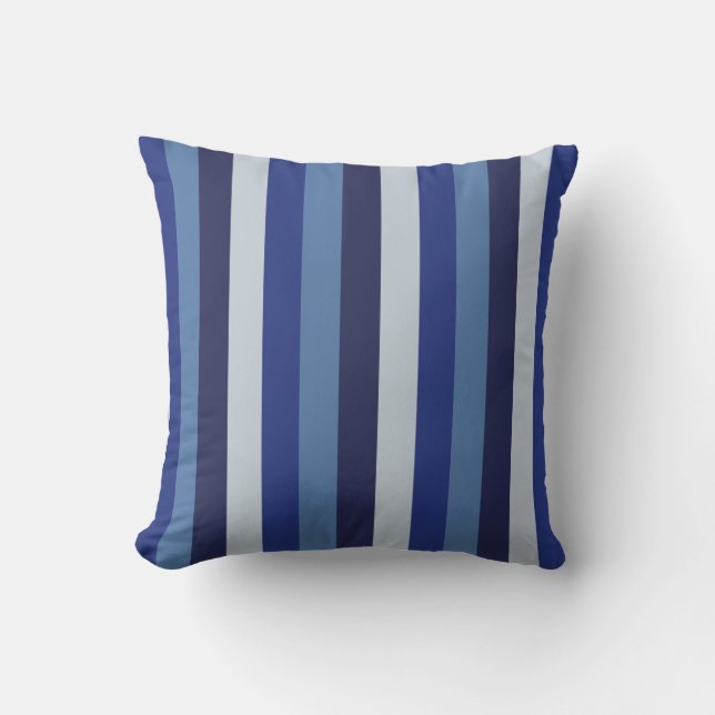 Timless Rand Navy Blue Kudde (Framsida)