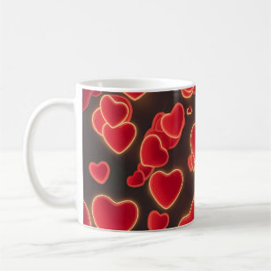 "Timless Red Heart: A Symbol of Kärlek" Kaffemugg