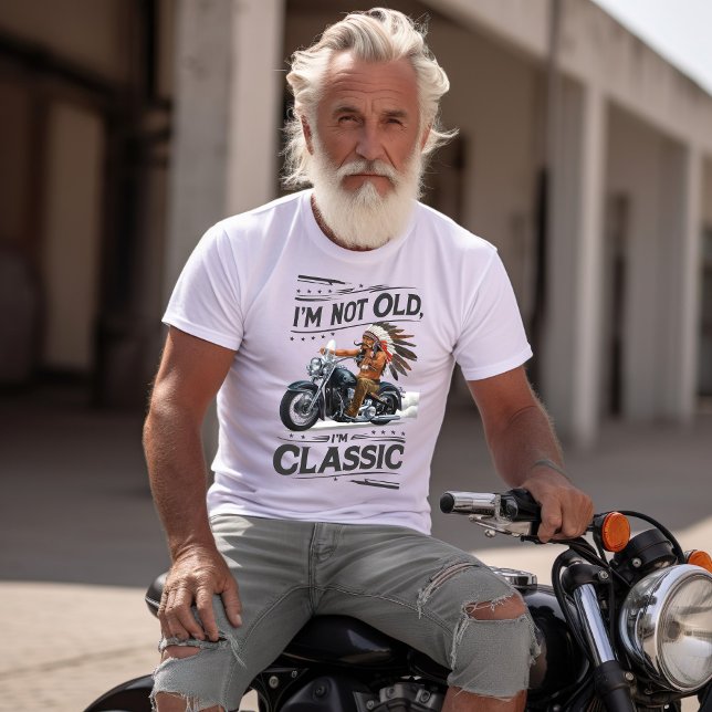 Timless Rider: Vintage Motorcle Tee (Skapare uppladdad)