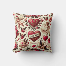 Timless Romantik: A Classic Valentine Day Patter Kudde