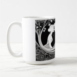 Timless Romantik White & Black Silhouette par Kaffemugg