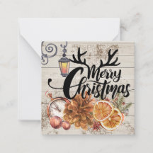 Timless Rustic farmhouse Wood Reindeer jul