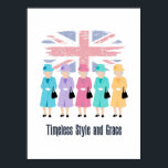 Timless Stil och Grace- RIP drottning Elizabeth II Poster<br><div class="desc">RIP drottning Elizabeth II Vi Kärlekar er Ers Majestät... Jag är fast besluten att tjäna er. Det är med sorg som vi sörjer hennes majestäts död, som ägnade sitt liv åt offentliga tjänster. drottning Elizabeth II har varit en inspirationskälla, en enigare och en sann tjänare under sitt 70-åriga styre. En...</div>