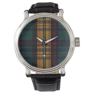 Timless Tartan Mönster Armbandsur