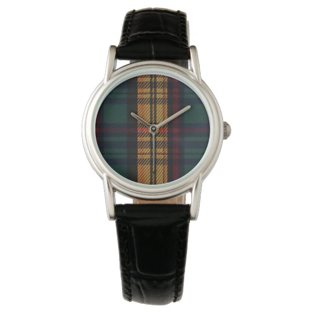 Timless Tartan Mönster Armbandsur (Framsida)