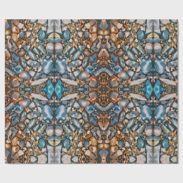 Timless Terrain - Elegant Wrapping Wrapping Papper Presentpapper (Platt)