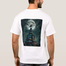 Timless Terror i varje stitch-Vintage Horror De T Shirt