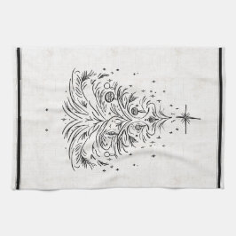 Timless Träd Faux Linen Kitchen Towel Kökshandduk