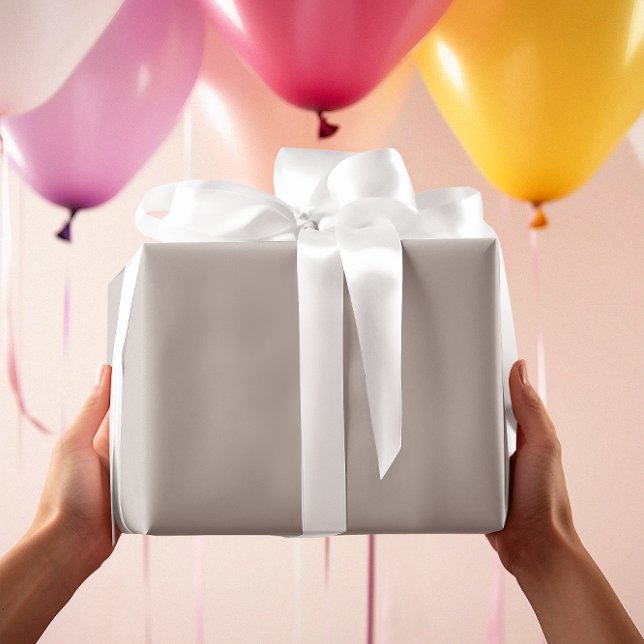 Timless - Warm Grått Wrapping Papper Presentpapper (Skapare uppladdad)