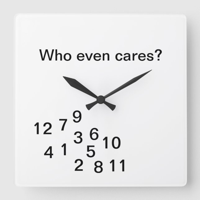 Timlös väggklocka (Framsida)