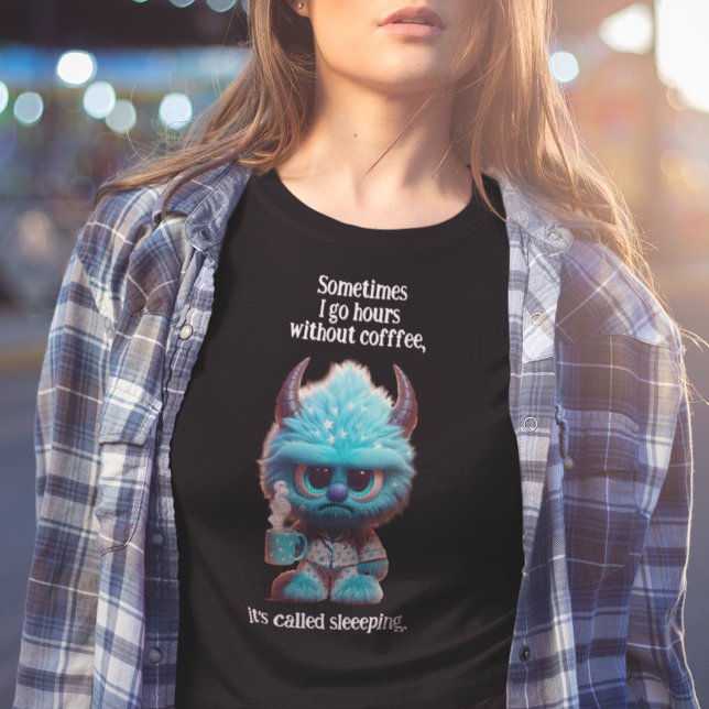 Timmar utan kaffe.. kallat viloläge t shirt (Skapare uppladdad)