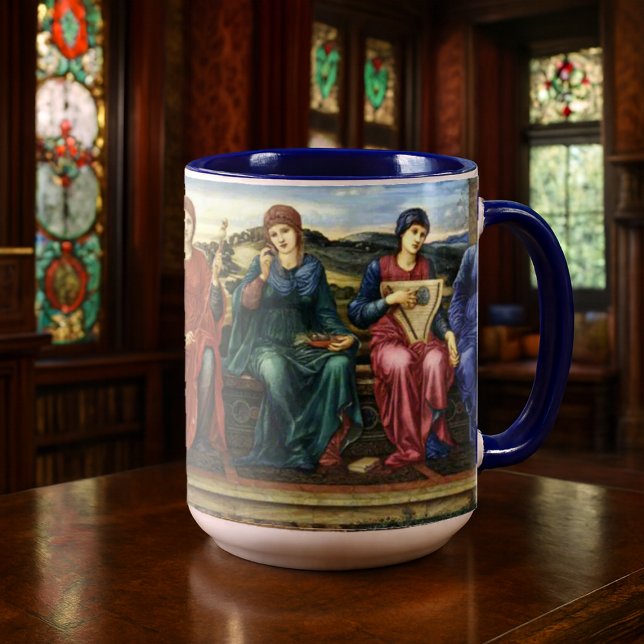 Timmarna av prerafaelit Edward Burne-Jones Mugg (Skapare uppladdad)