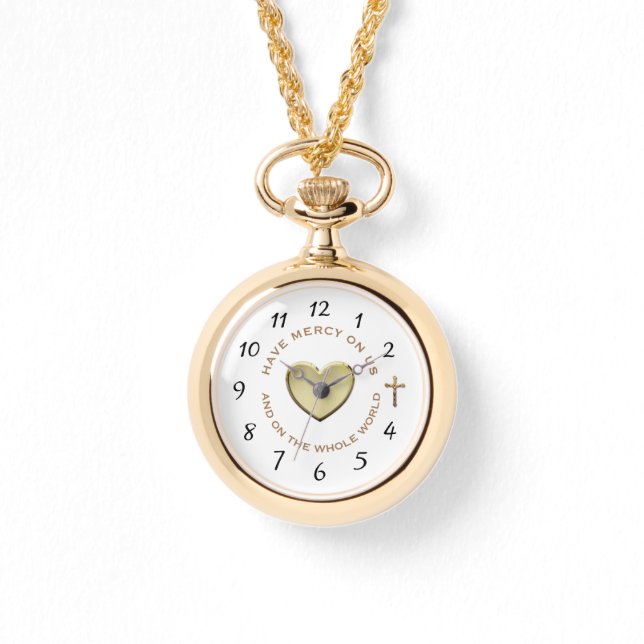 TIMME FÖR DIVINMERCY PRAYER ARMBANDSUR (Framsida)