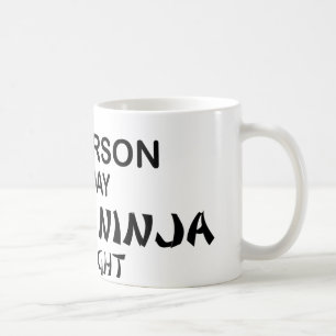 Timme-person dödliga Ninja Kaffemugg
