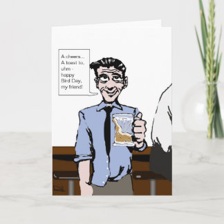 Timmegrattis på födelsedagenkort kort