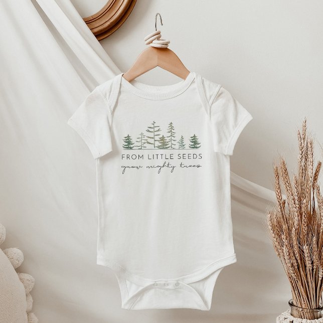 TIMMER från små frön Grow Mighty Träd Gräs T Shirt (Skapare uppladdad)