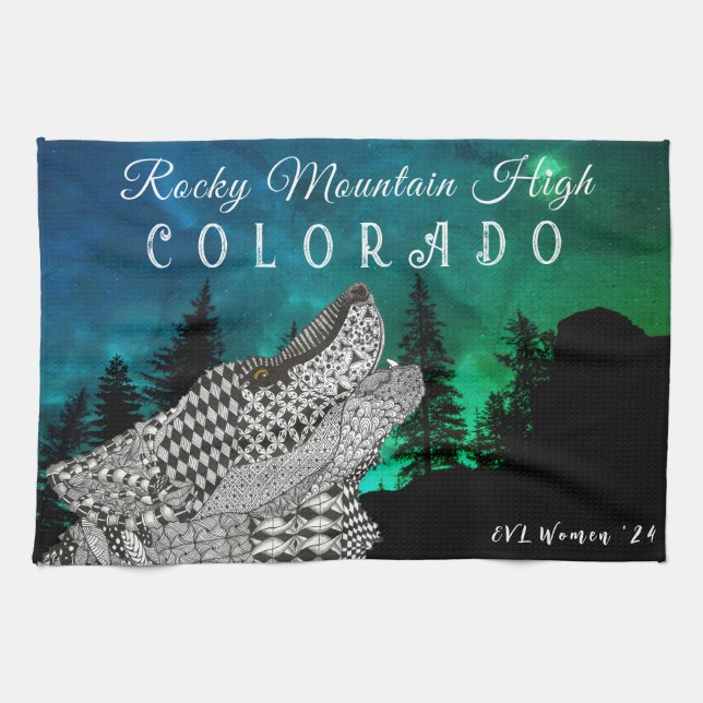 Timmer i Howlings Varg Kitchen Towels Kökshandduk (Horisontell)