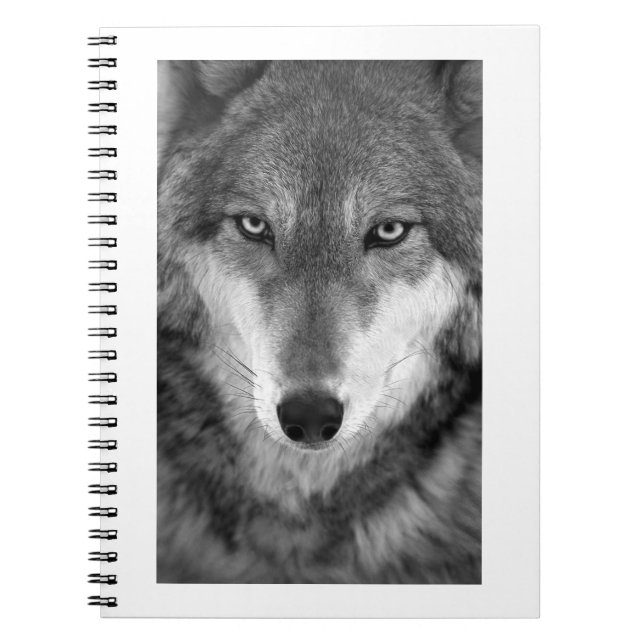 Timmer Wolf#1-Notebook Anteckningsbok (Framsidan)