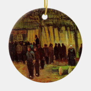 Timmerförsäljning av Vincent van Gogh Julgransprydnad Keramik