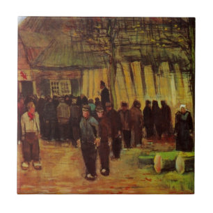 Timmerförsäljning av Vincent van Gogh Kakelplatta