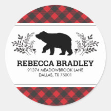 Timmerhuggare Björn Buffalo Randig Returadress