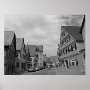Timmerhus i europeisk stil poster
