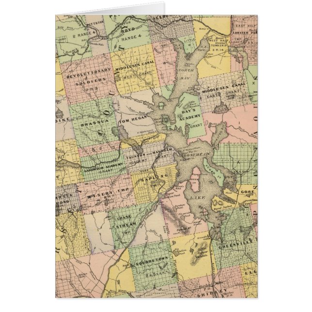 Timmerland 6 hälsningskort (Framsidan)