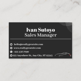 Timmerman — Automotive Care & Vehicle Enhancement Visitkort