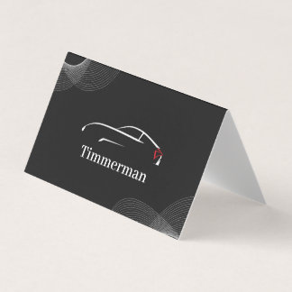 Timmerman — Fordonsskötsel & Fordonsförbättring Visitkort