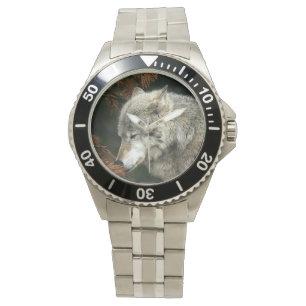 Timmervargansikte Armbandsur