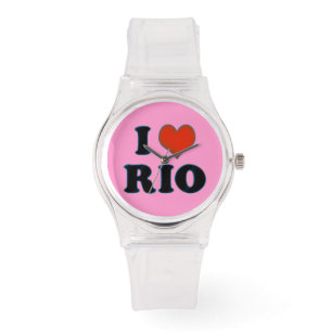 timmetid i Rio Armbandsur