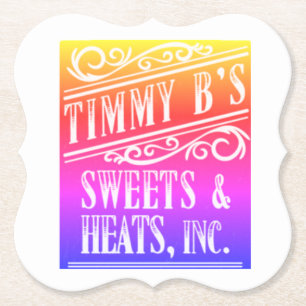 TimmyB's Sweeet Underläggs Underlägg Papper