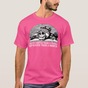 Timoffert - döden är ljusare än en fekt t shirt