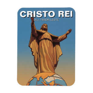 Timor-Leste Cristo Rei i Dili Magnet