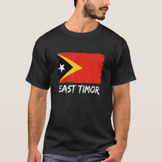 Timorese Flagga Öster Timor 1 T Shirt
