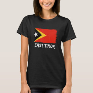 Timorese Flagga Öster Timor 1 T Shirt