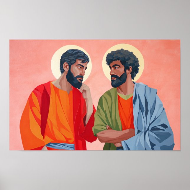Timoteus och Titus: Bröder i tron Poster (Framsidan)