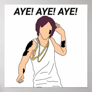 Timothee Chalamet ljud molnrappare Poster