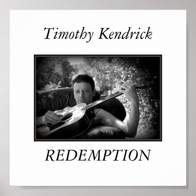 Timothy Kendrick REDEMPTION Poster (Framsidan)