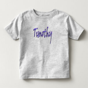 Timothy, Namn, logotyp, T Shirt