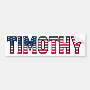 Timothy Namn Vorname USA Aufkleber Sticker Auto Bildekal