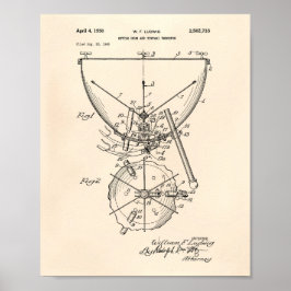 Timpani 1950 Patent Art - Old Peper Poster